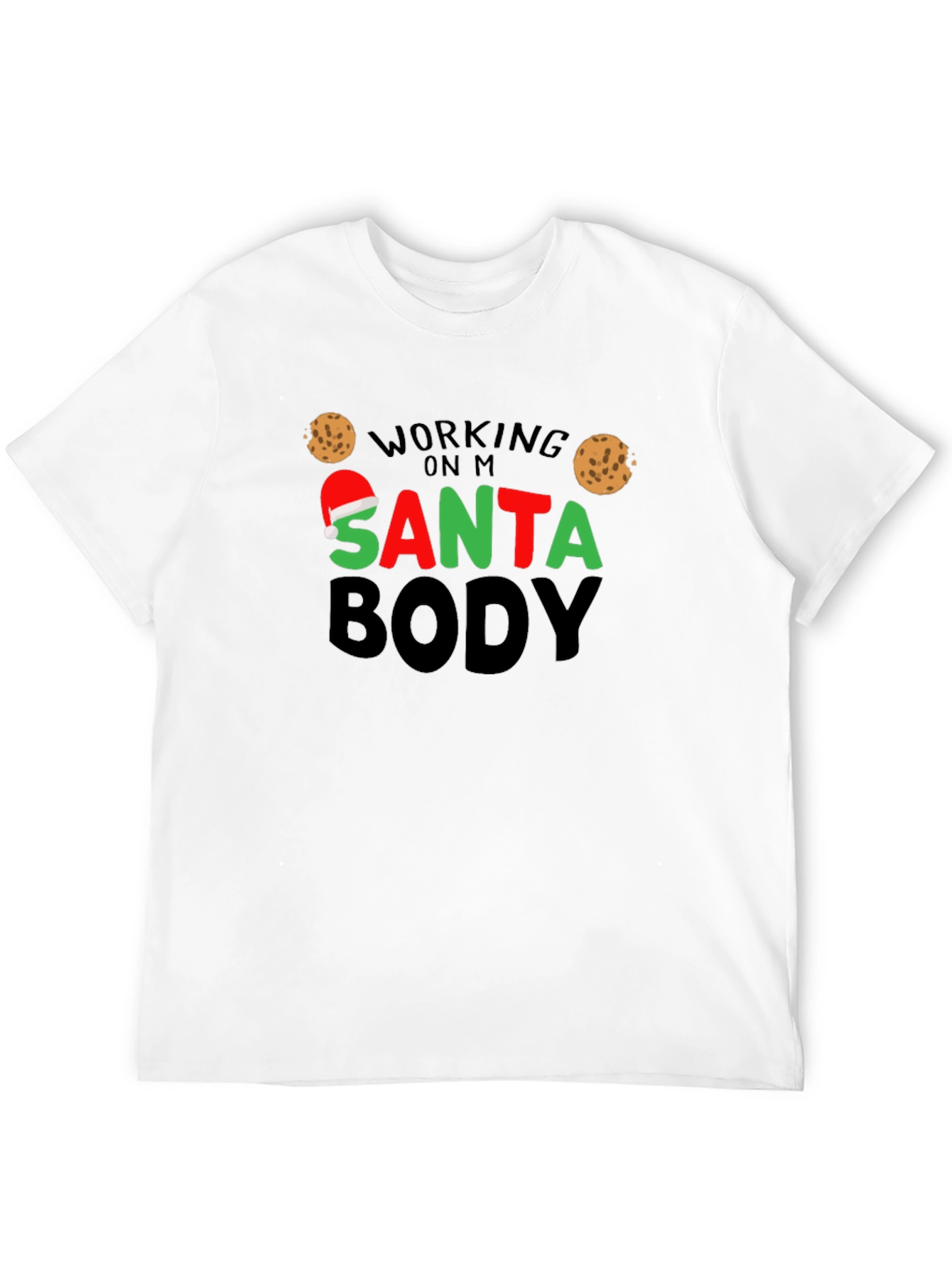 Santa Body Mens Graphic Tee