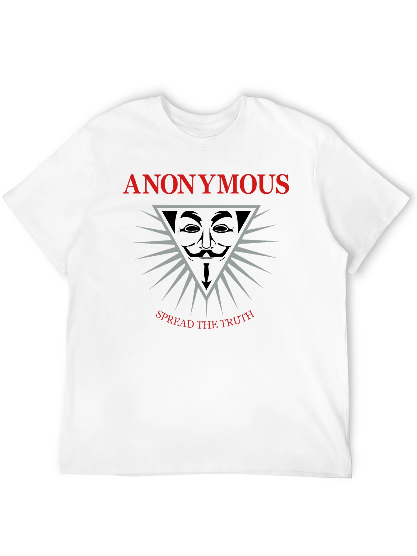 Anonymous Spread The Truth Graphic T-Shirt