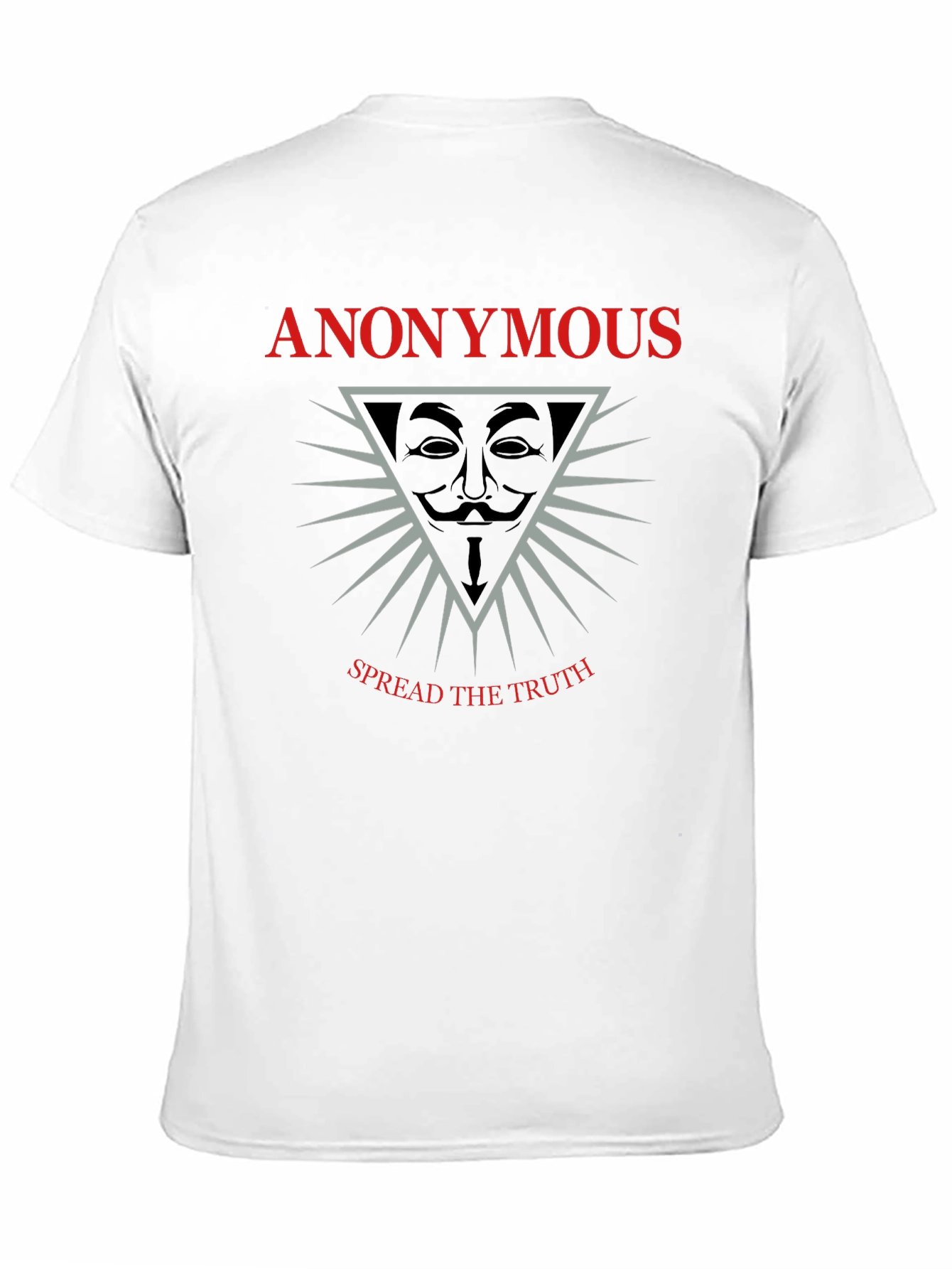 Anonymous Spread The Truth Graphic T-Shirt