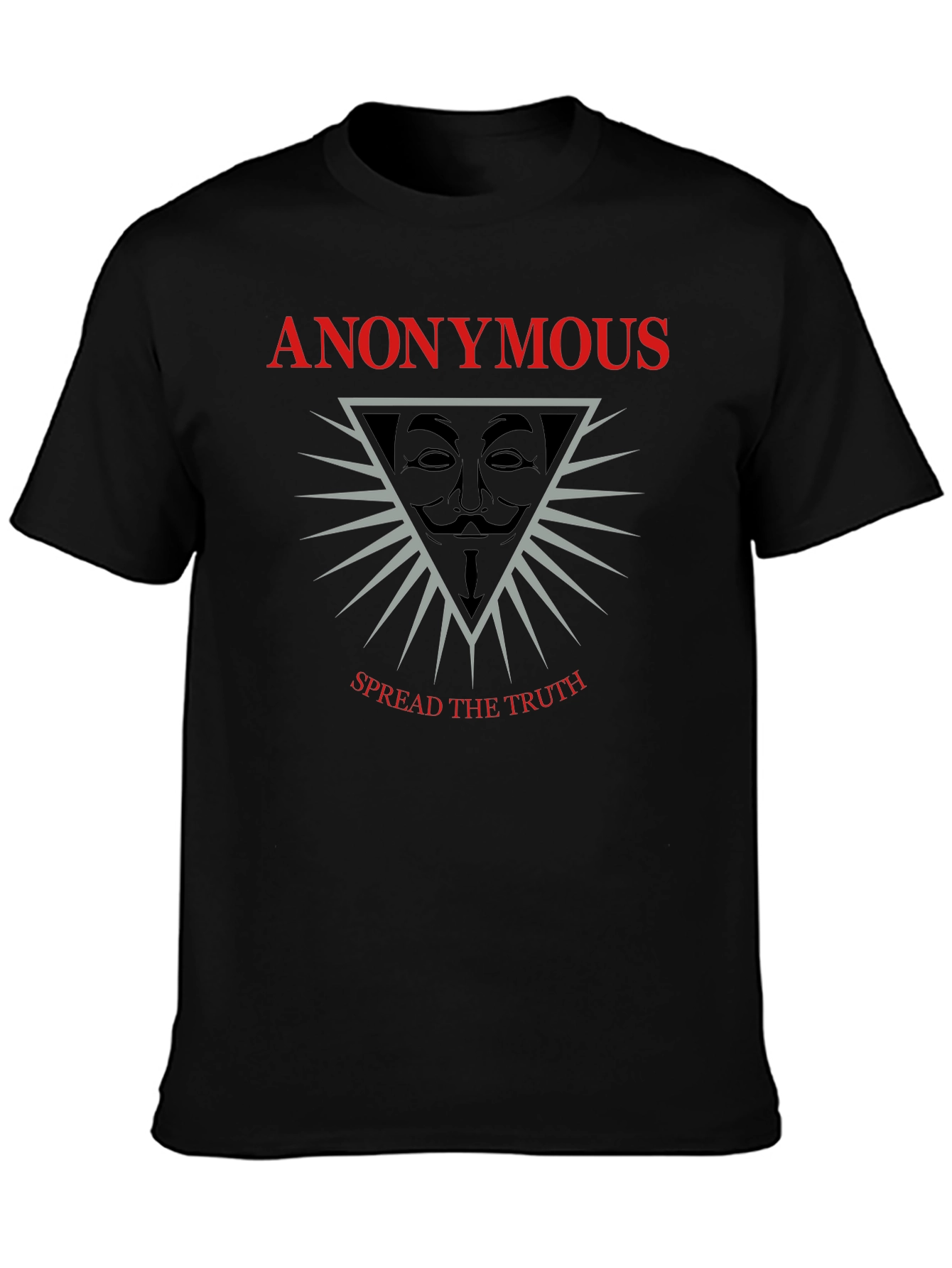 Anonymous Spread The Truth Graphic T-Shirt