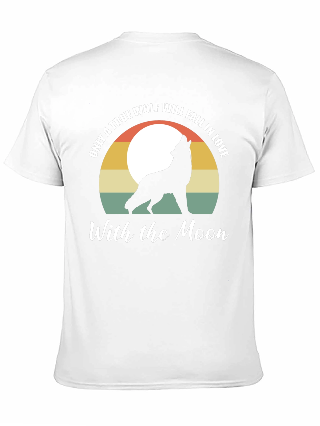 Wolf Moon Graphic Tee - Mens Black T-Shirt