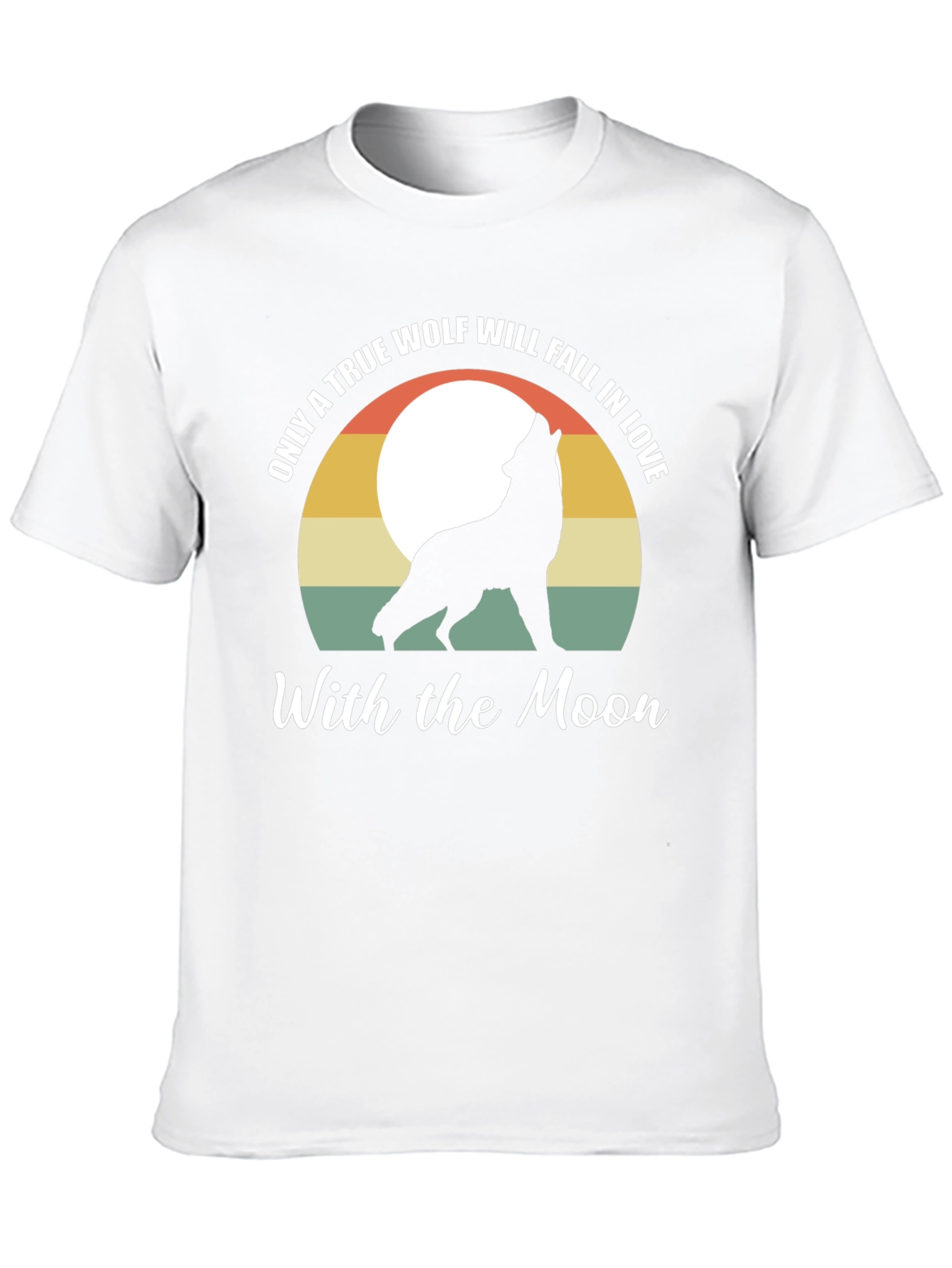 Wolf Moon Graphic Tee - Mens Black T-Shirt