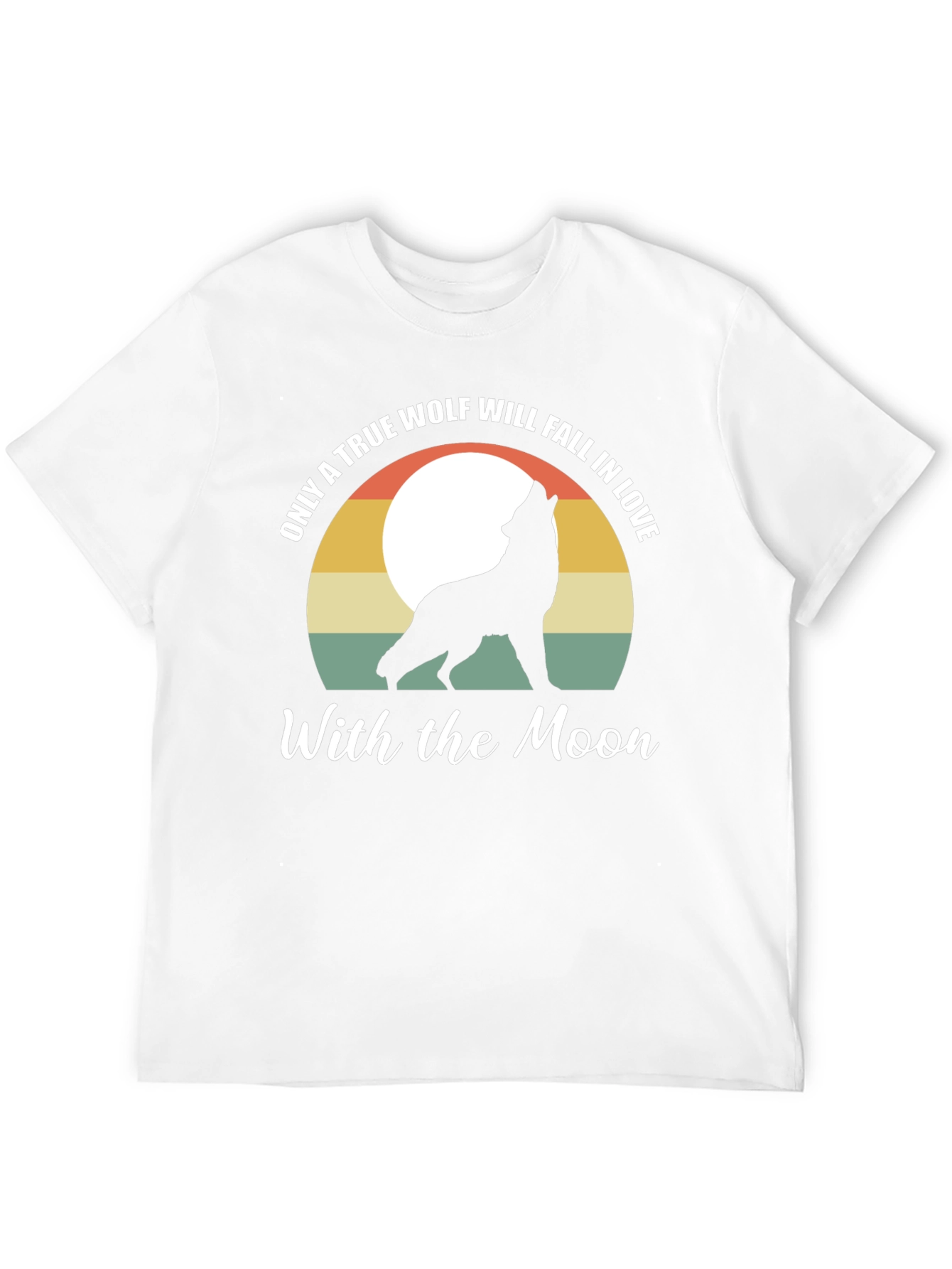 Wolf Moon Graphic Tee - Mens Black T-Shirt
