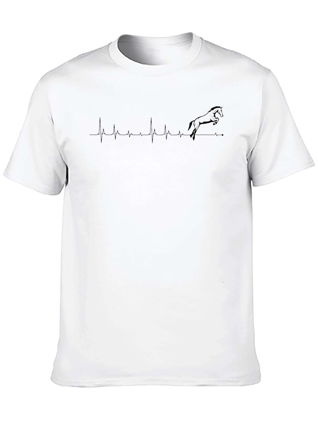Heartbeat Horse T-Shirt - Equestrian Style