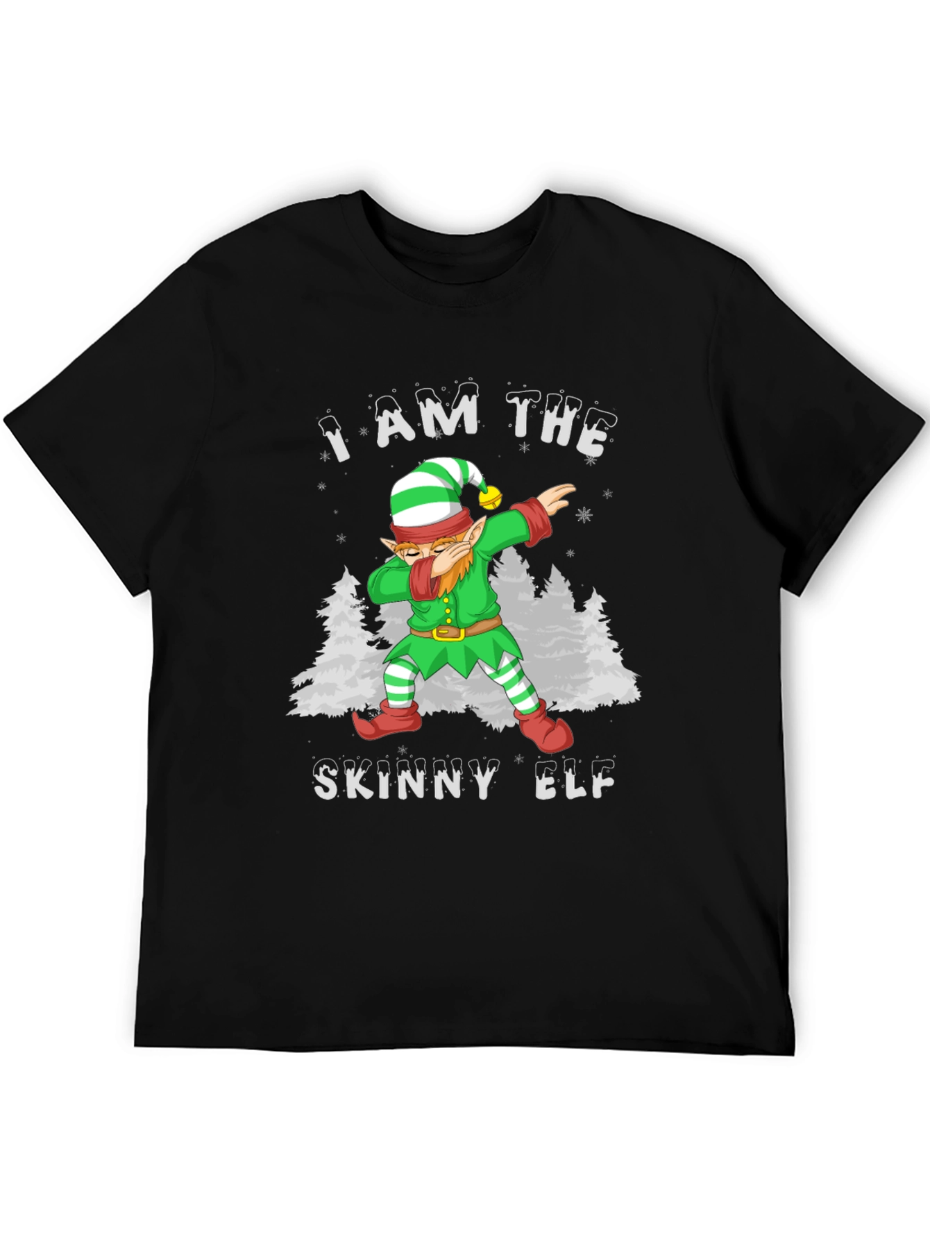 I am the Skinny Elf Dab Christmas T-Shirt