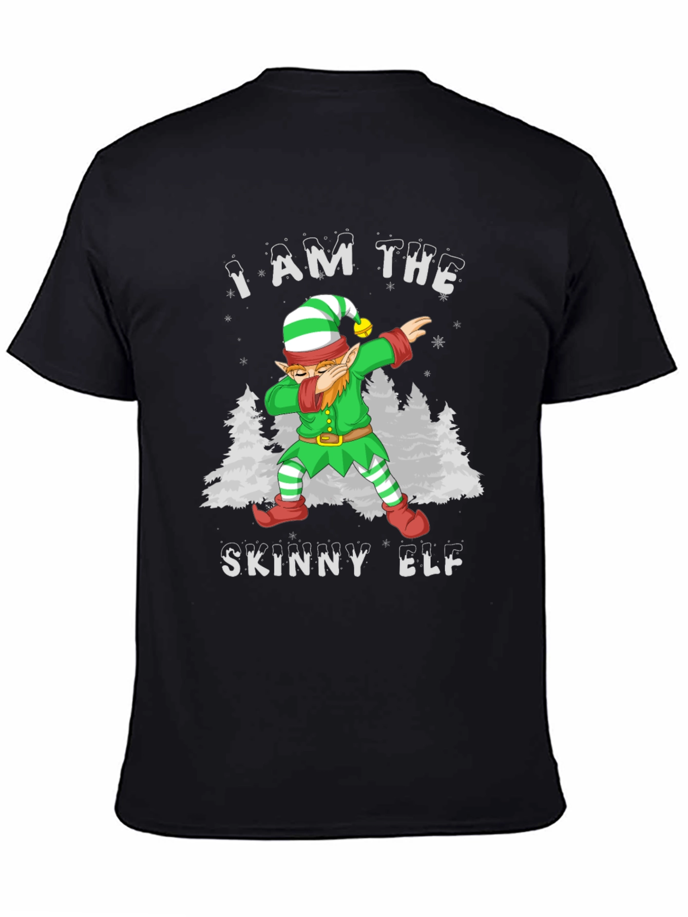 I am the Skinny Elf Dab Christmas T-Shirt