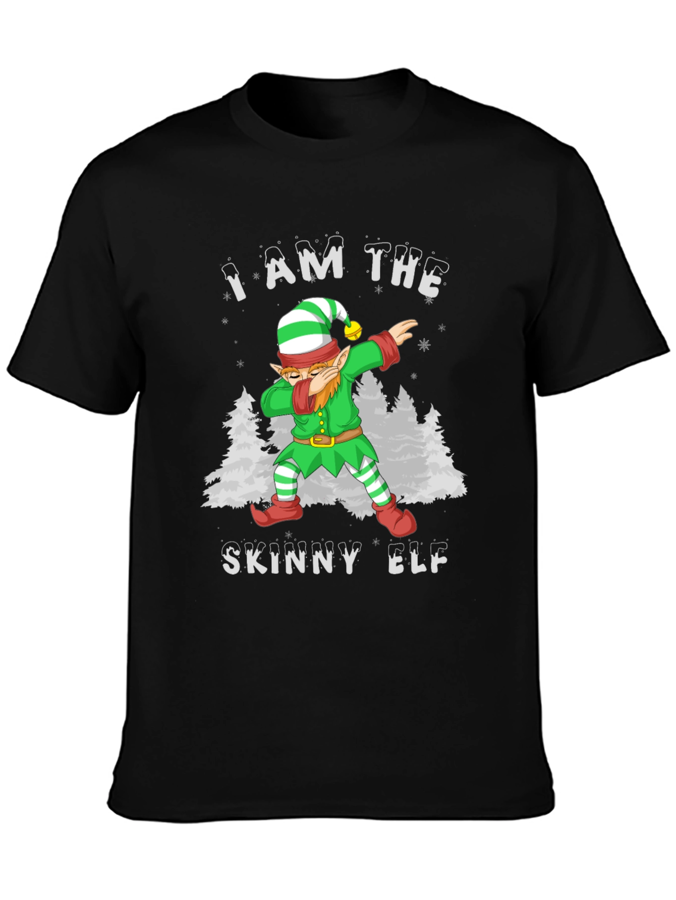 I am the Skinny Elf Dab Christmas T-Shirt