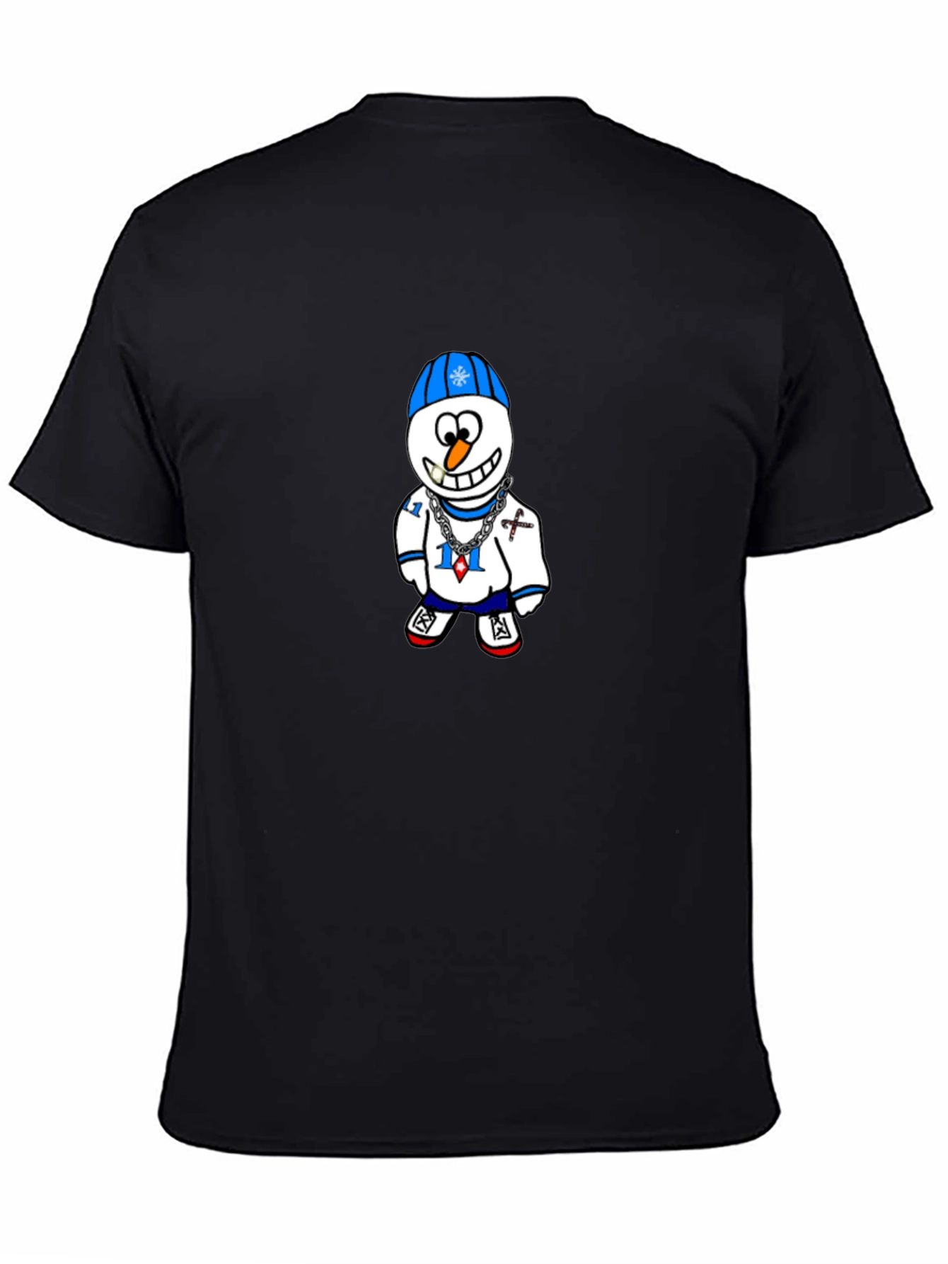 Hip Hop Snowman Graphic Tee