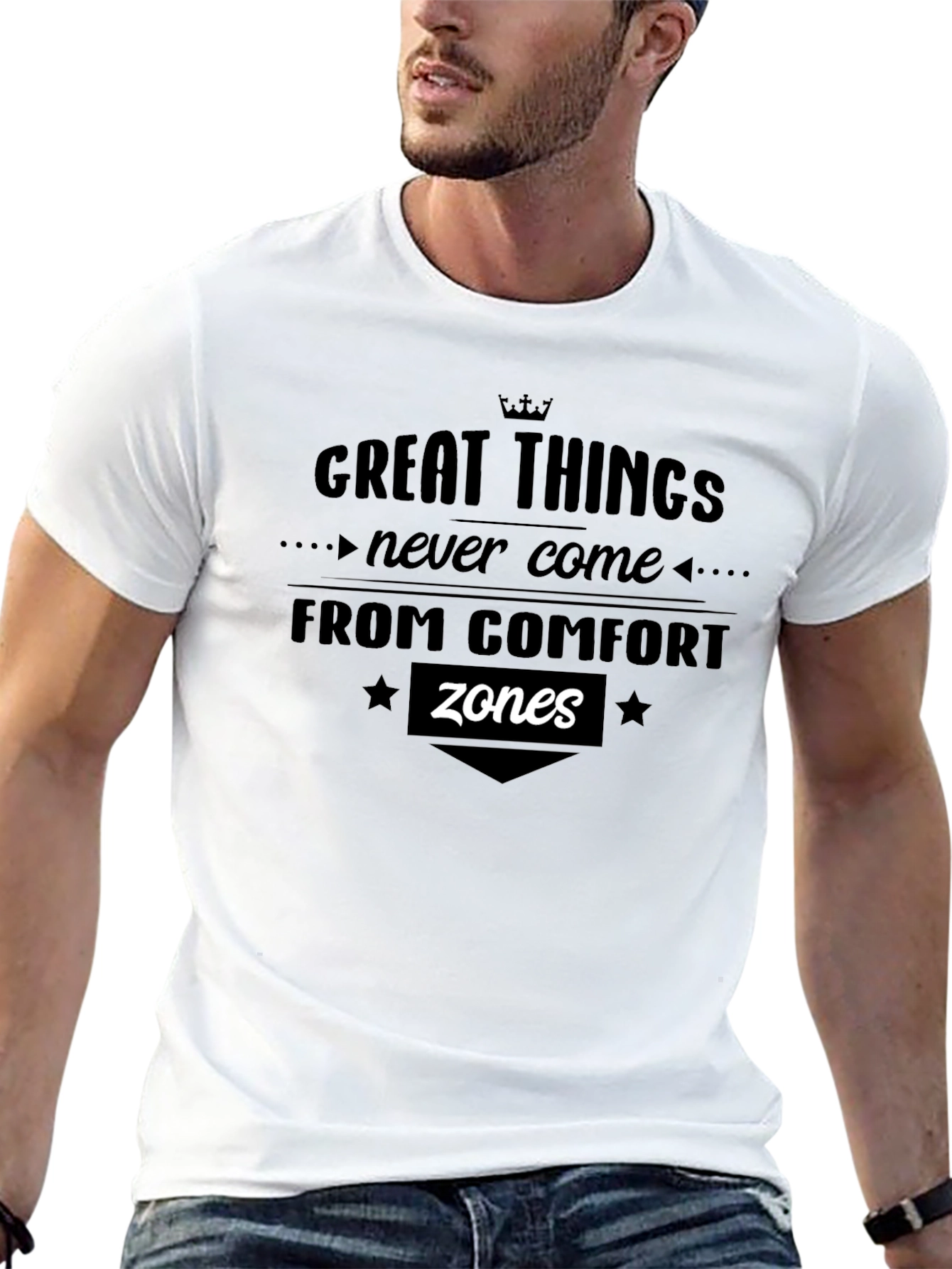 Great Things Tee - Comfort Zone Challenge