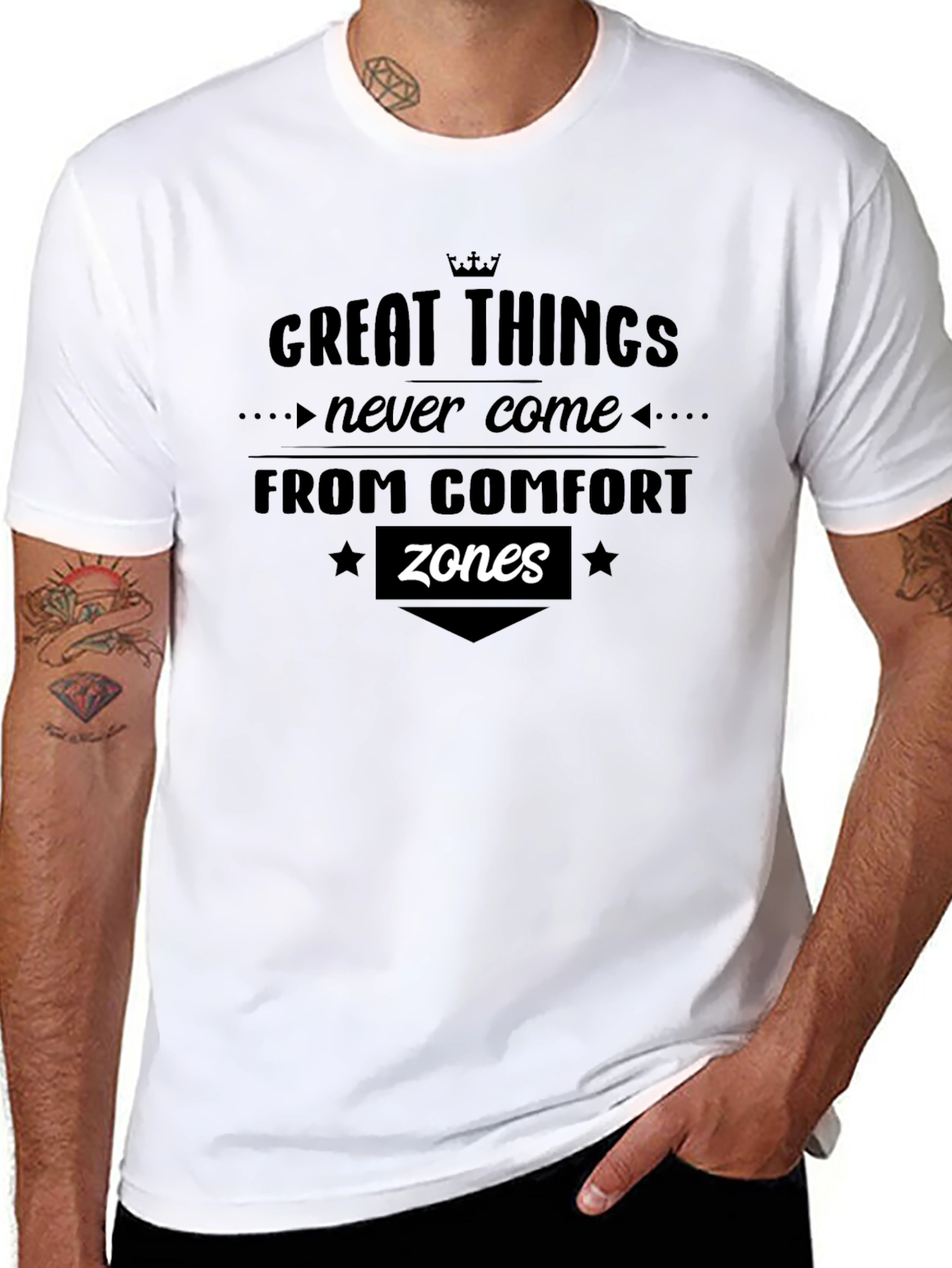 Great Things Tee - Comfort Zone Challenge