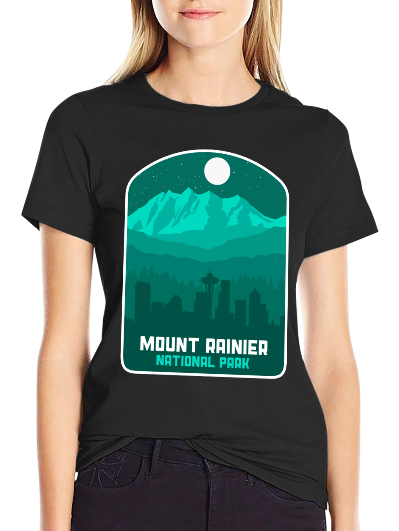 Mount Rainier National Park Graphic Tee