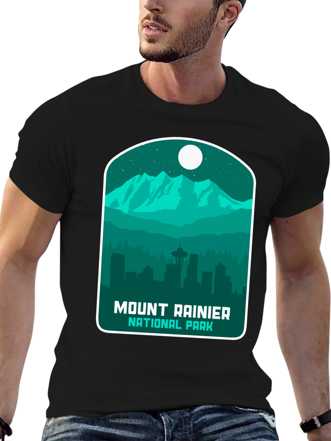Mount Rainier National Park Graphic Tee