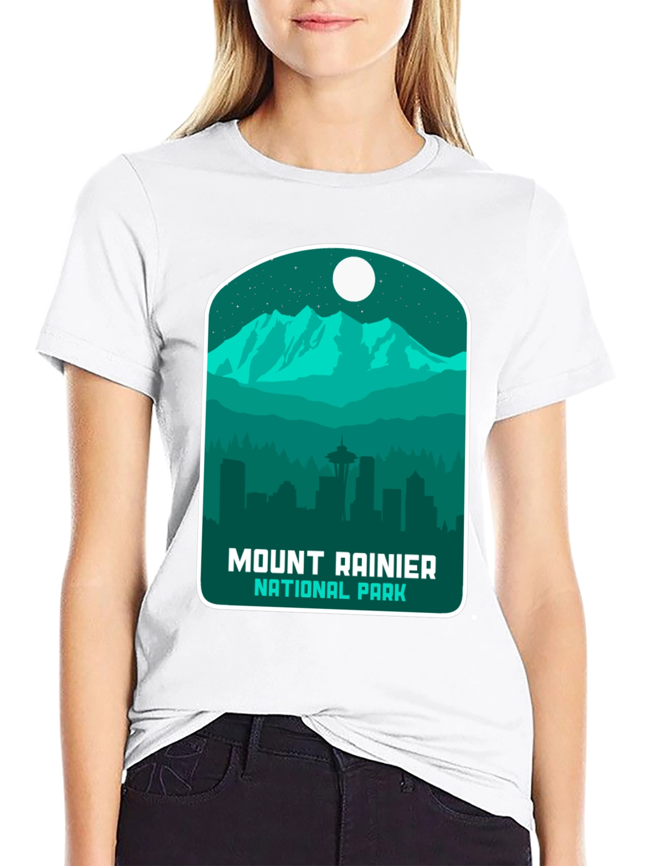 Mount Rainier National Park Graphic Tee