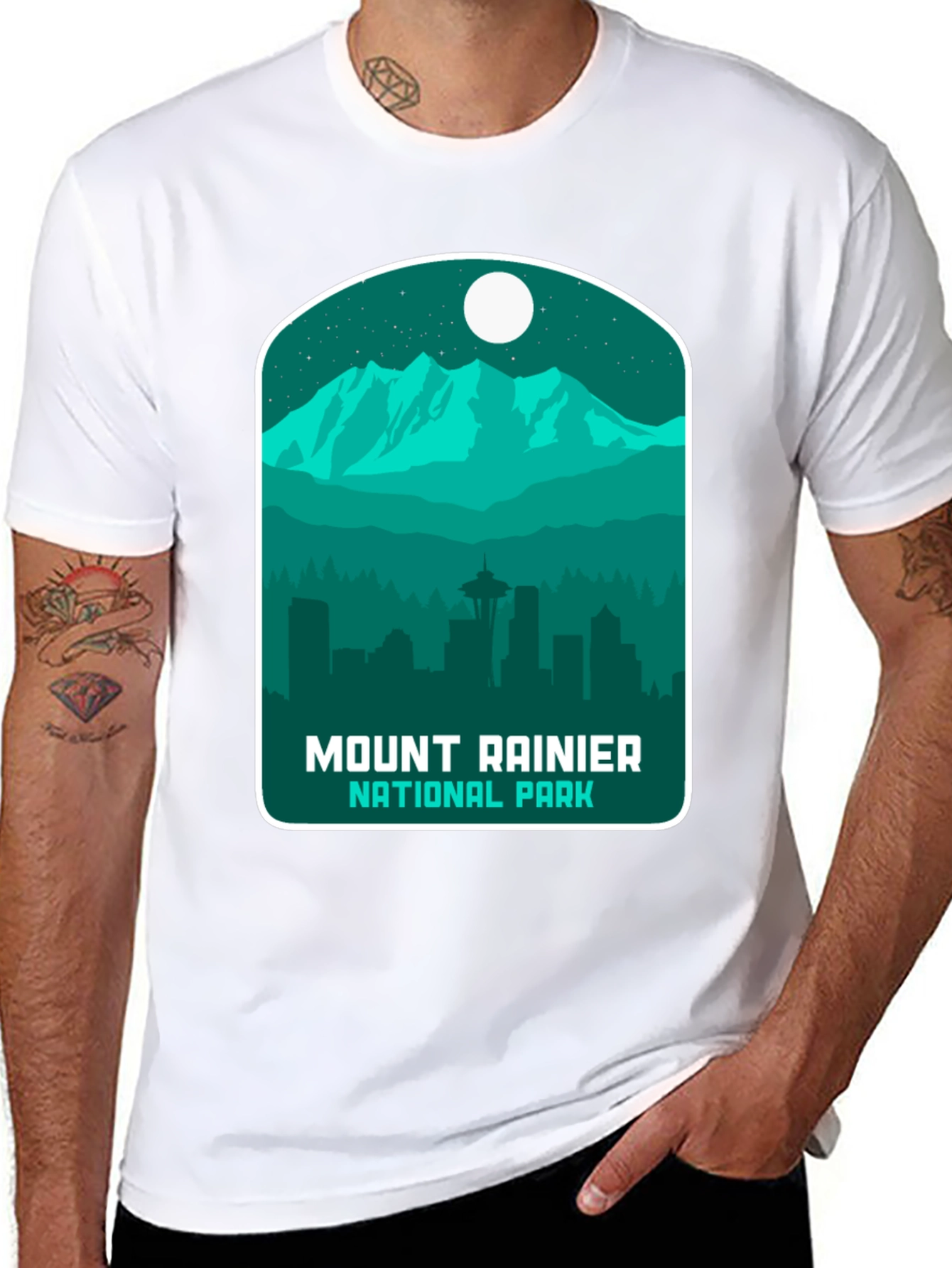 Mount Rainier National Park Graphic Tee