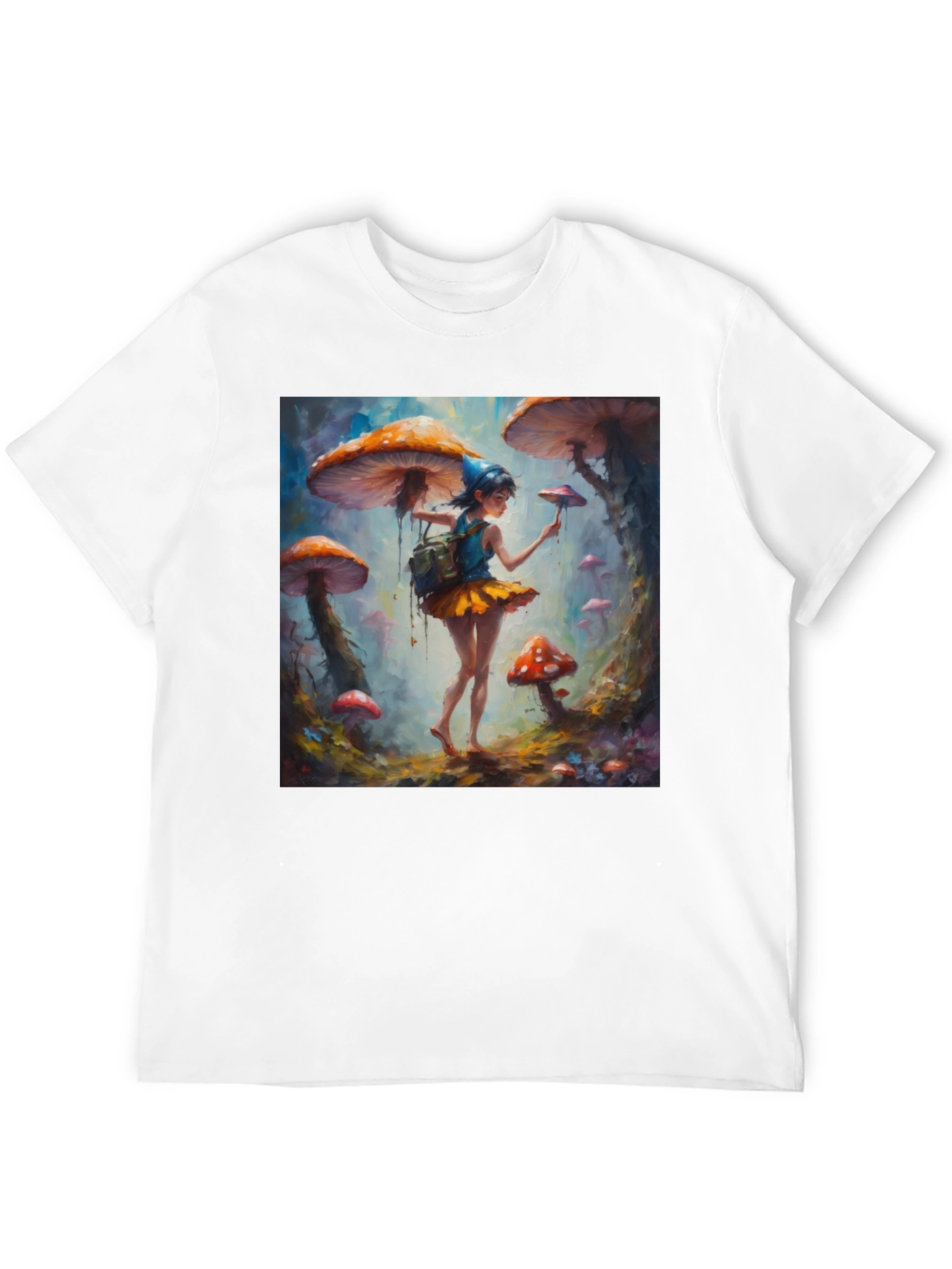 Mushroom Fairy Art T-Shirt