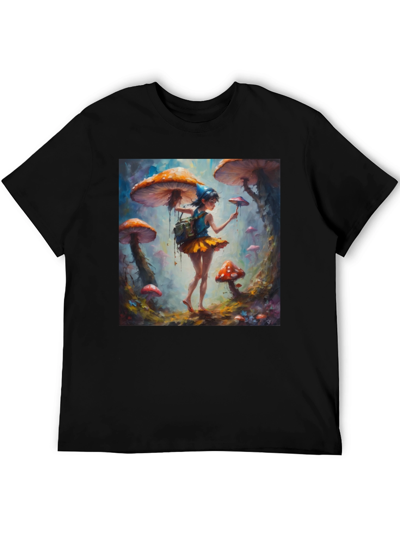 Mushroom Fairy Art T-Shirt