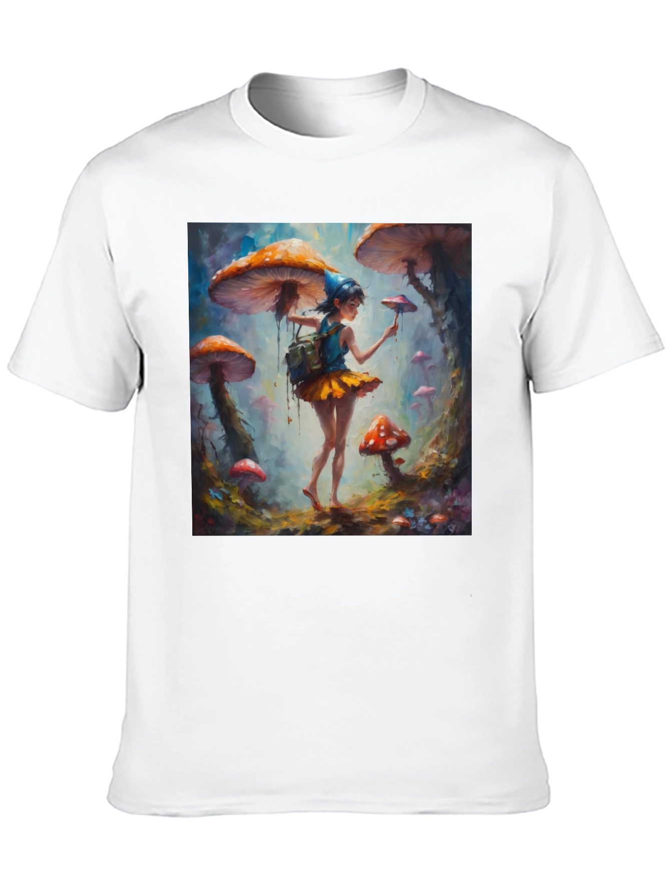 Mushroom Fairy Art T-Shirt