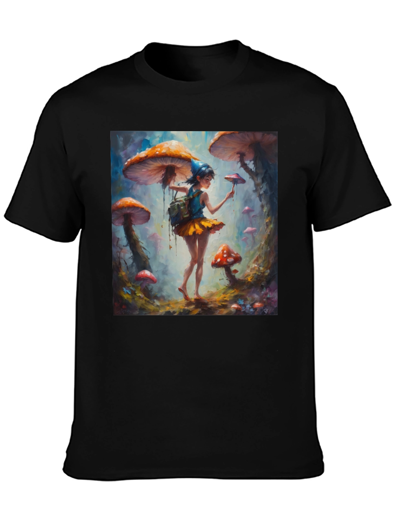 Mushroom Fairy Art T-Shirt