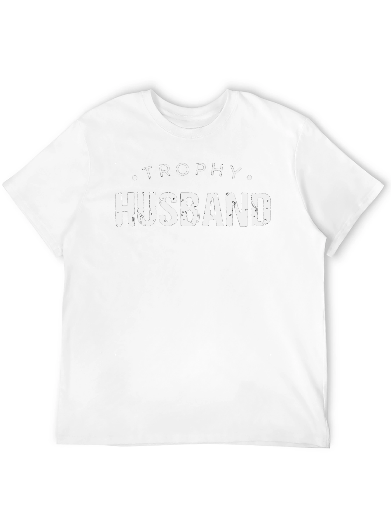 Trophy Husband Black Graphic Tee