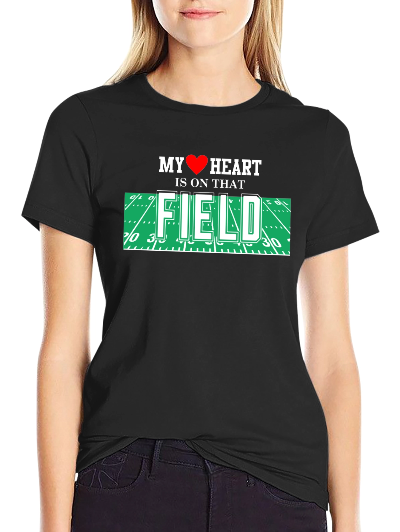 My Heart Is On That Field T-Shirt