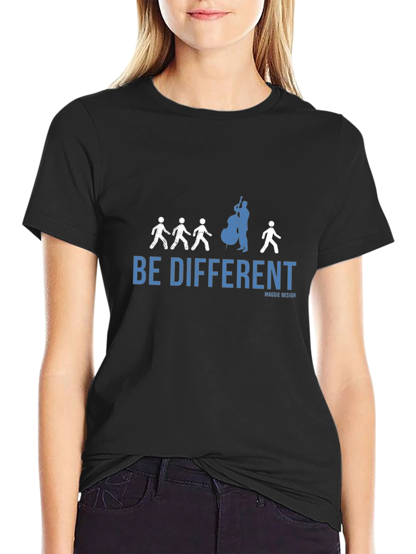Be Different T-Shirt - Unique Musician Design