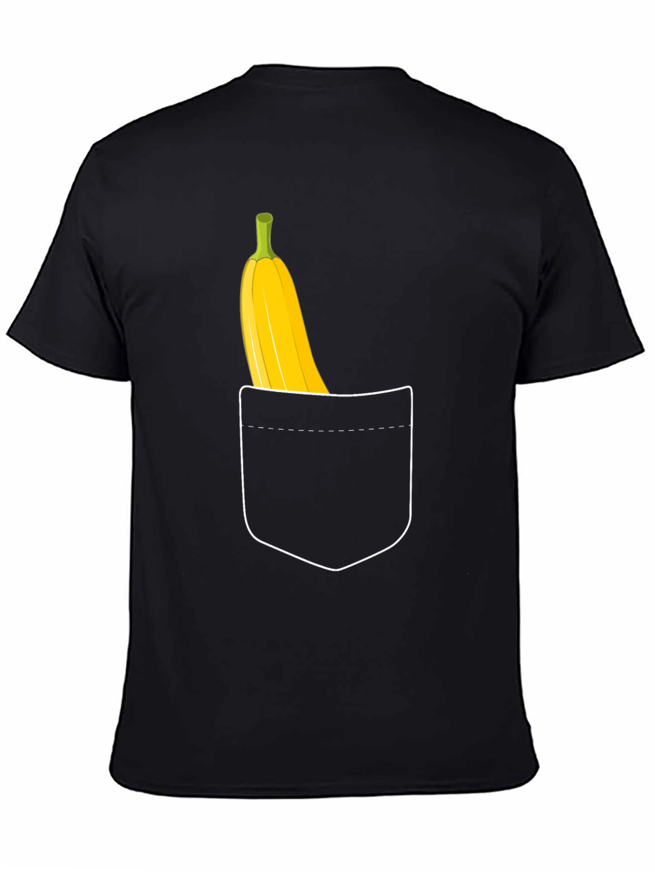 Banana Pocket Graphic Tee - Quirky Fun