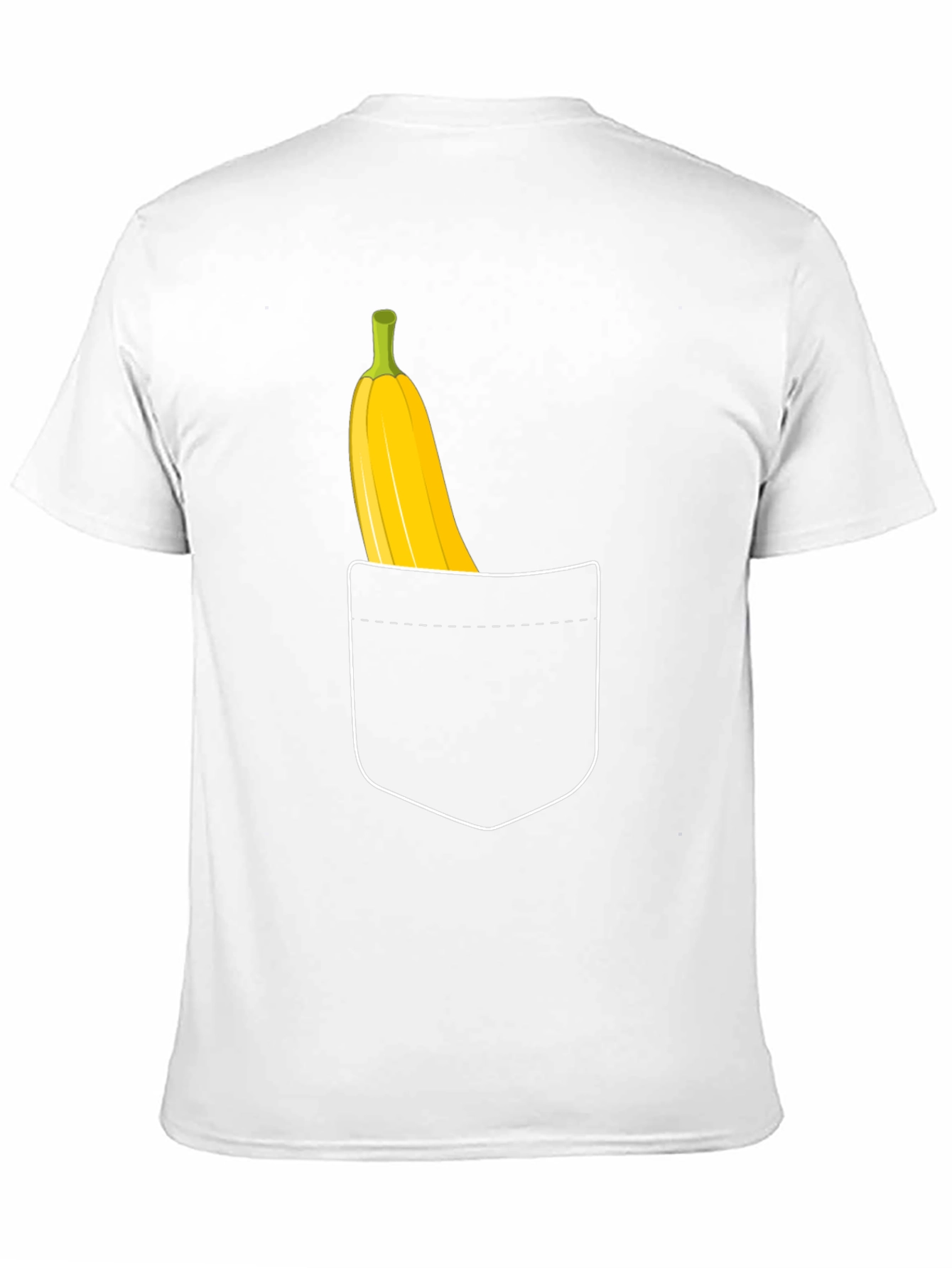 Banana Pocket Graphic Tee - Quirky Fun