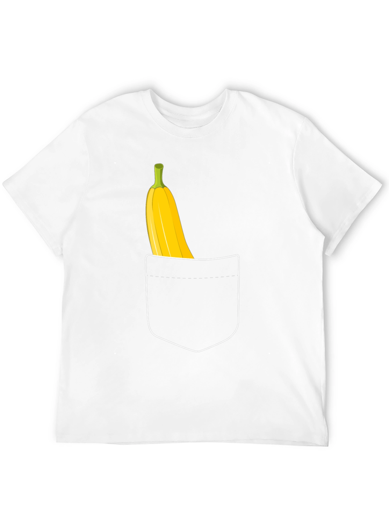 Banana Pocket Graphic Tee - Quirky Fun
