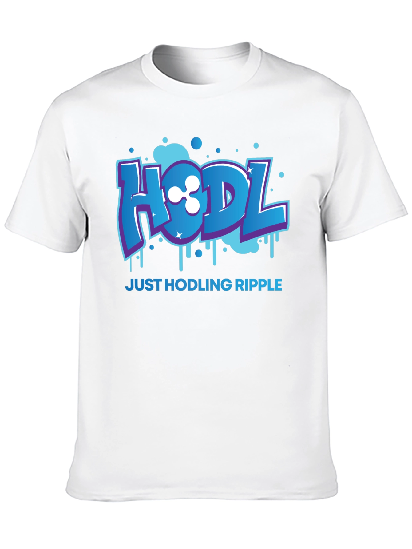HODL Ripple Crypto Black T-Shirt