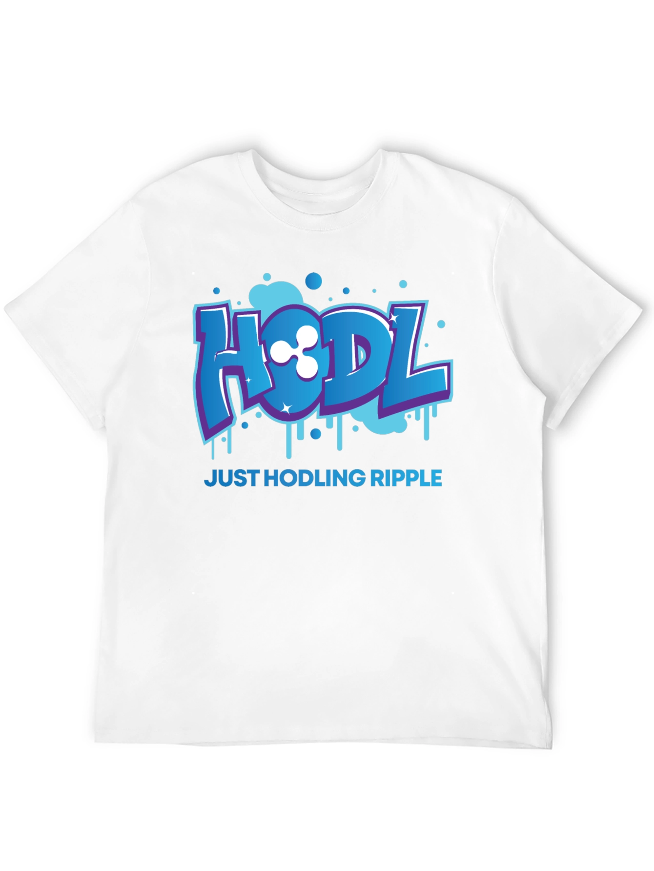 HODL Ripple Crypto Black T-Shirt
