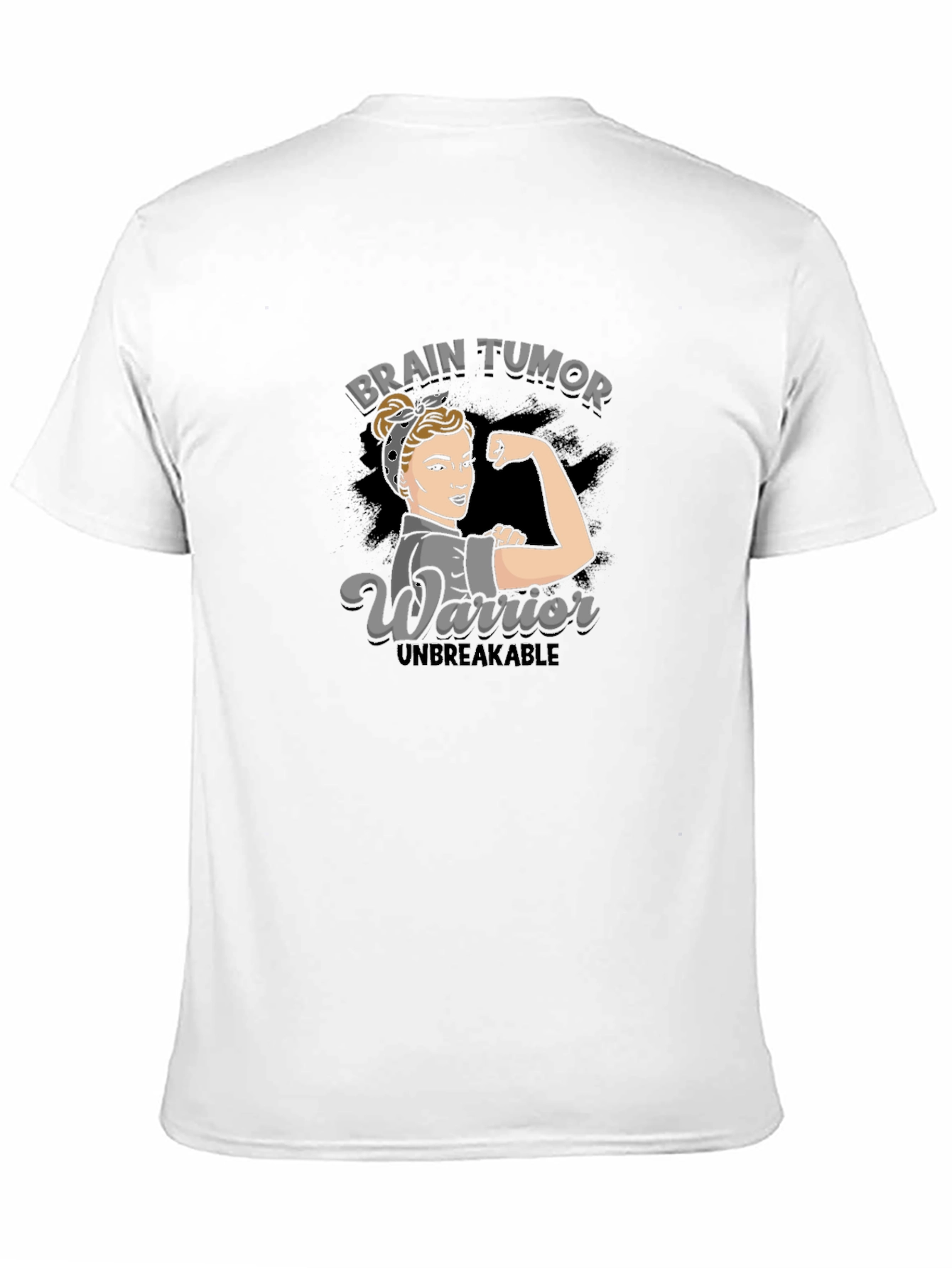 Brain Tumor Warrior T-Shirt - Unbreakable Strength