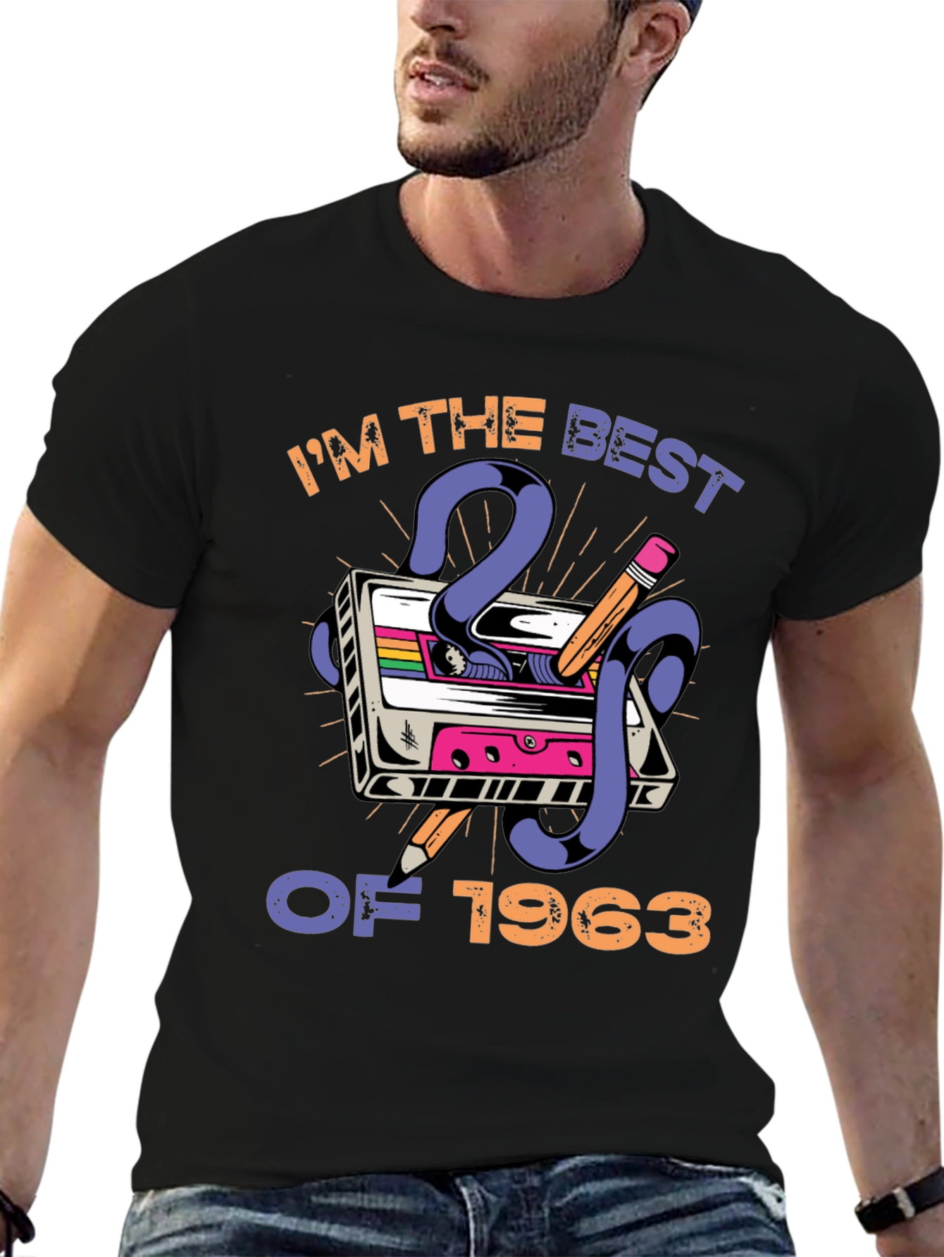 Im The Best Of 1963 T-Shirt Cassette Tape
