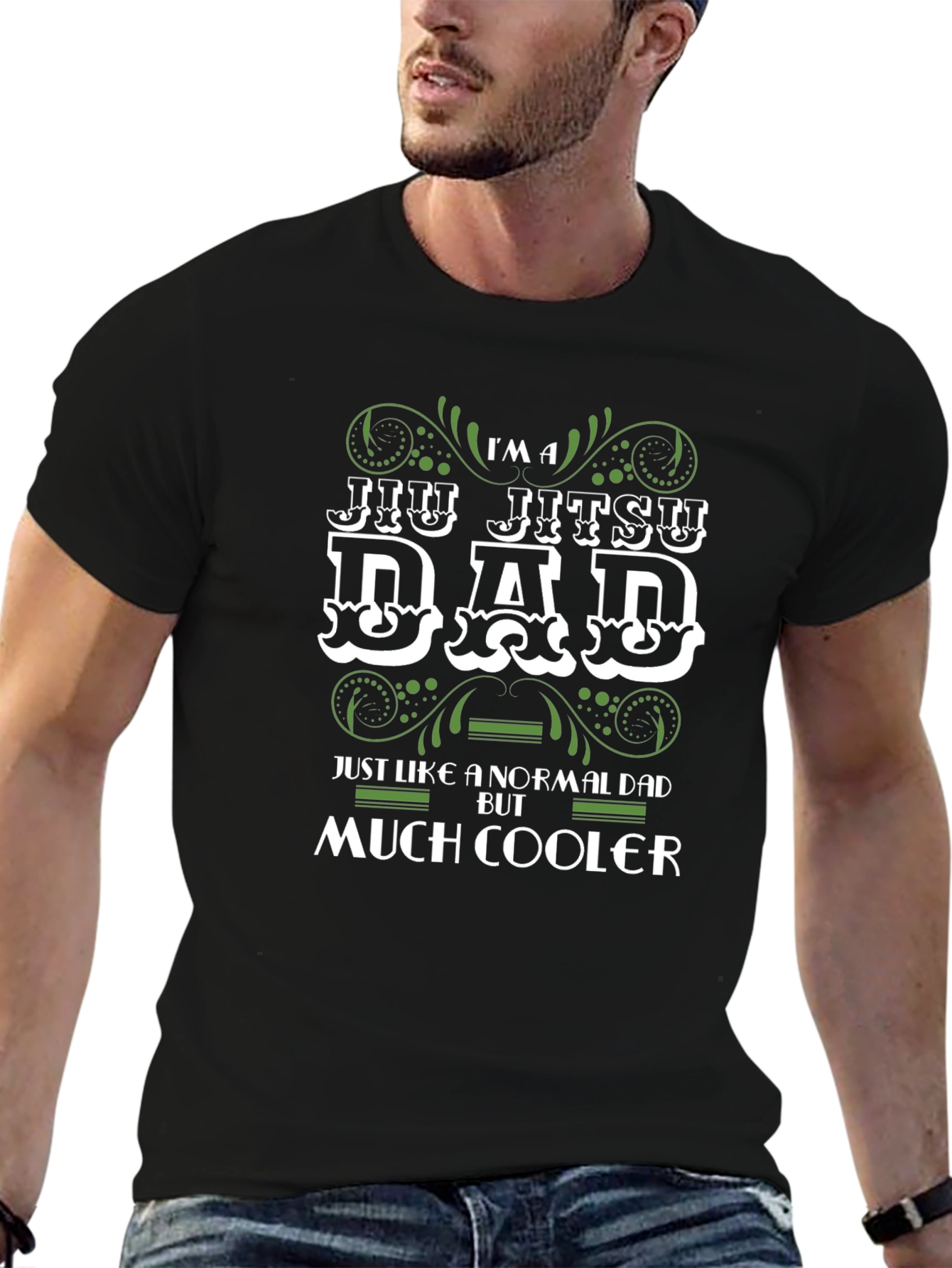 Jiu Jitsu Dad T-Shirt - Cool Dad Tee