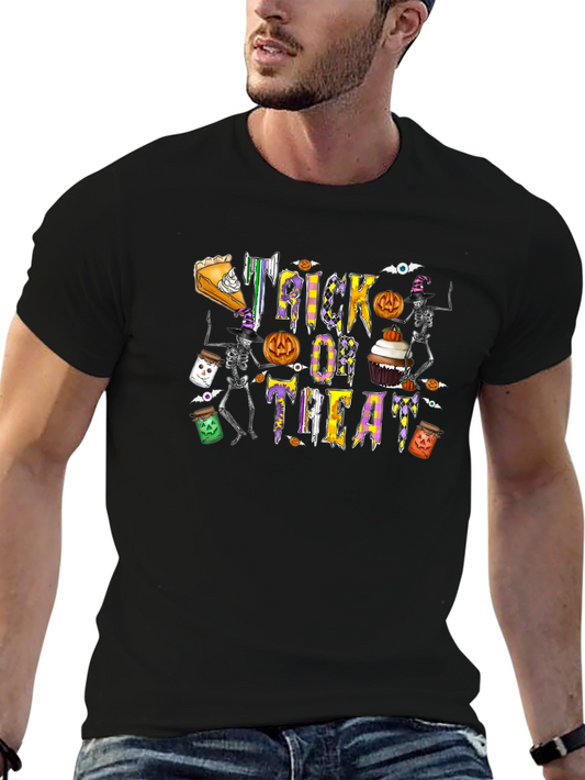 Halloween Trick or Treat Graphic Tee