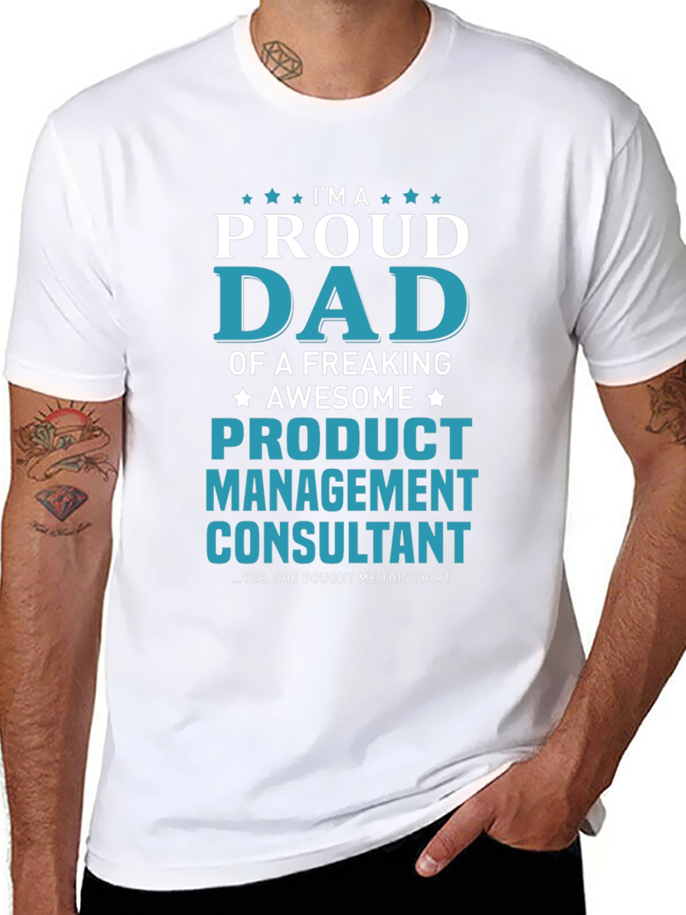 Proud Dad Product Management Consultant T-Shirt