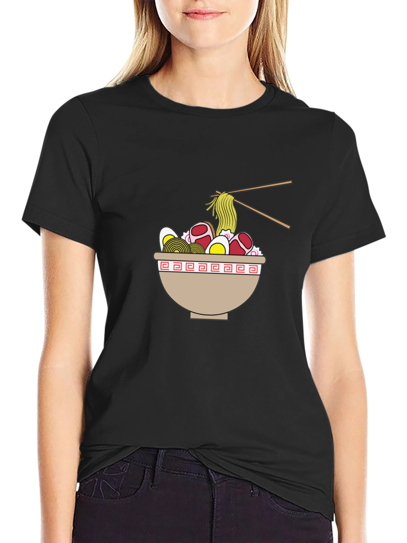 Ramen Bowl Graphic Tee - Unisex Casual T-Shirt