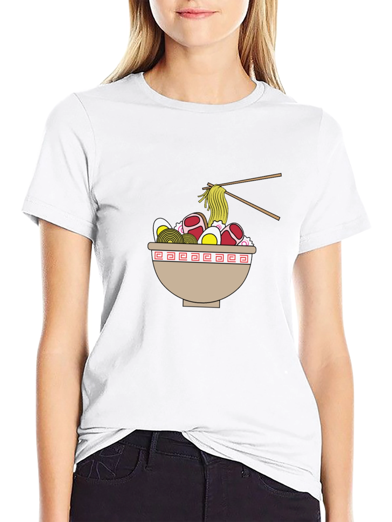 Ramen Bowl Graphic Tee - Unisex Casual T-Shirt