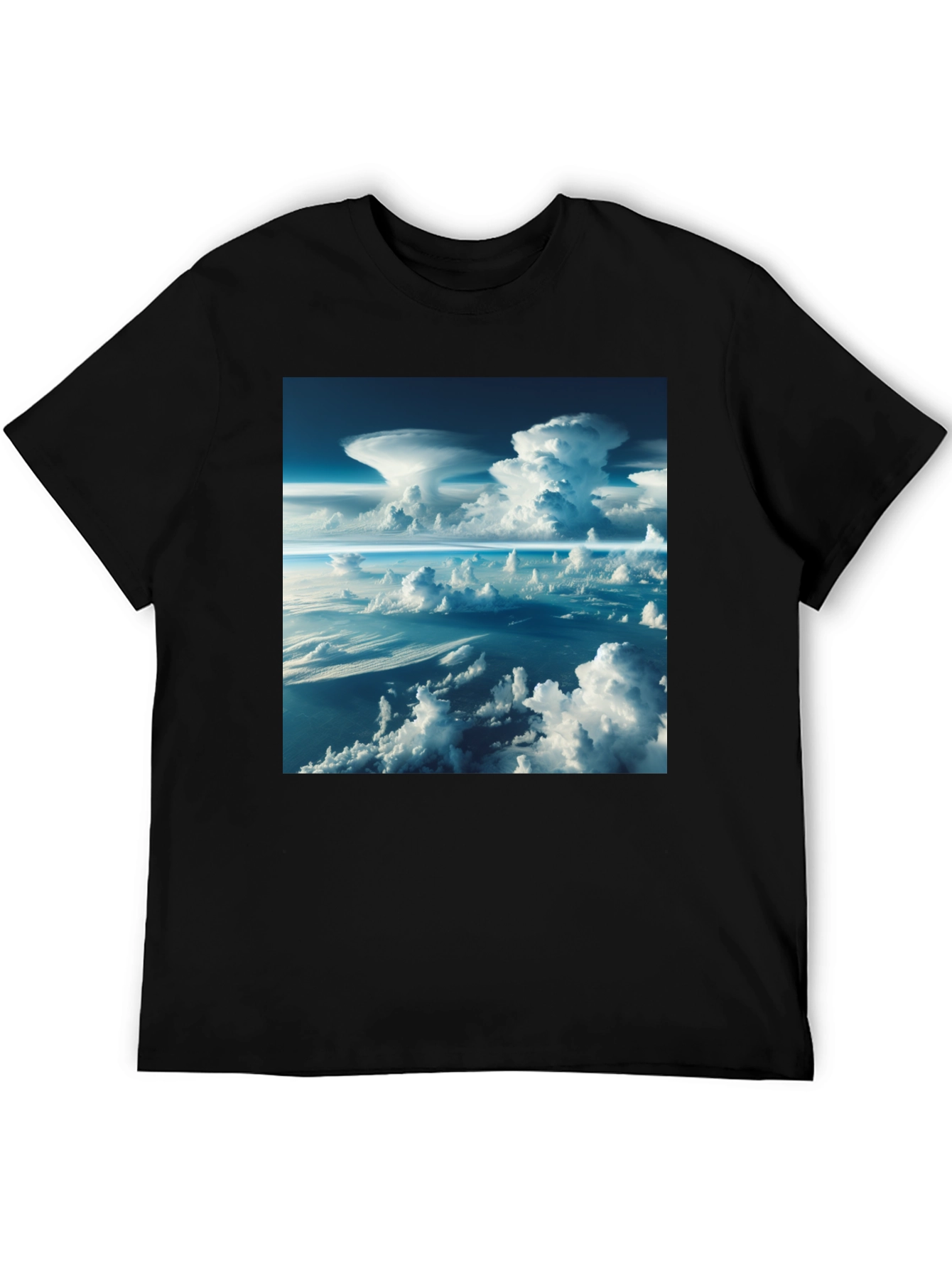 Cloudscape Graphic Tee - Unique Sky Print