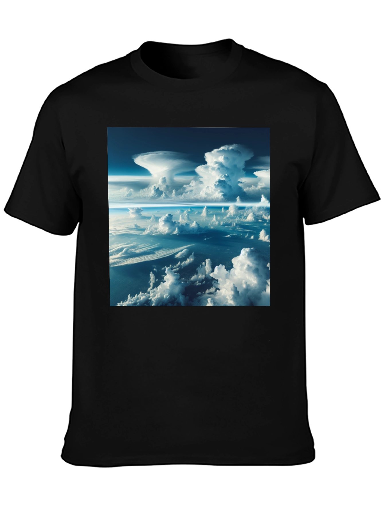 Cloudscape Graphic Tee - Unique Sky Print