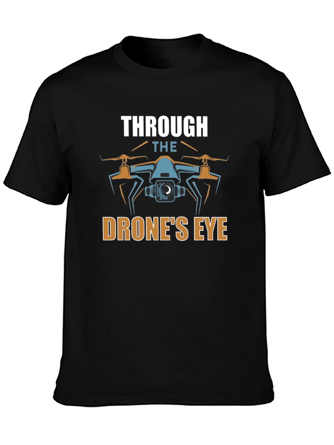 Through the Drones Eye Graphic T-Shirt
