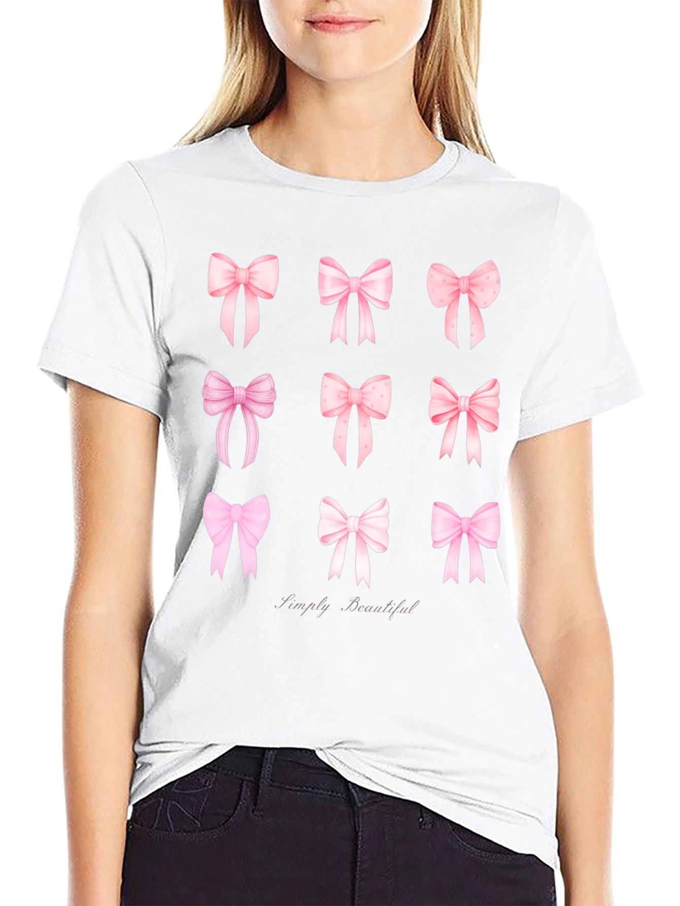 Simply Beautiful Bows Graphic Tee