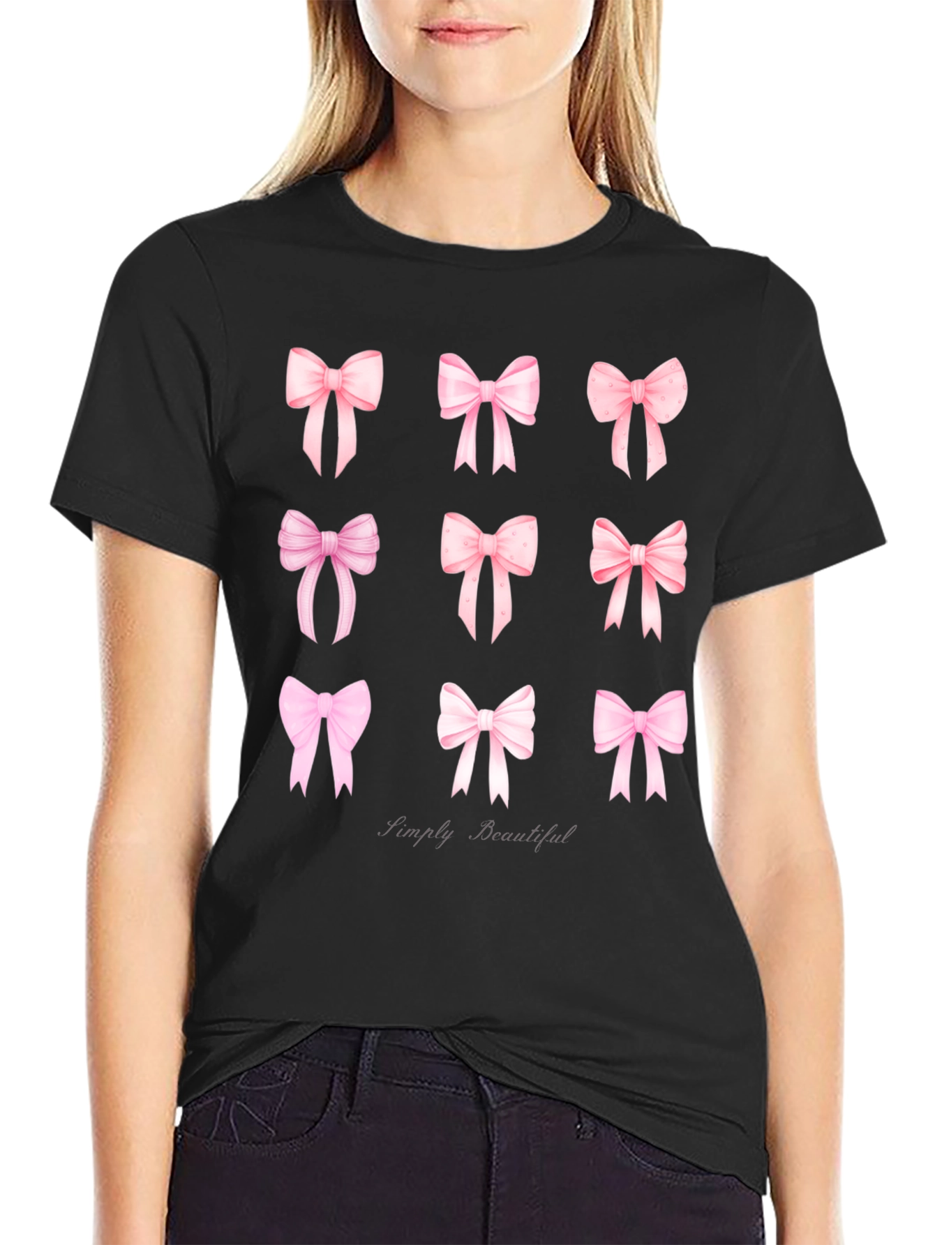 Simply Beautiful Bows Graphic Tee