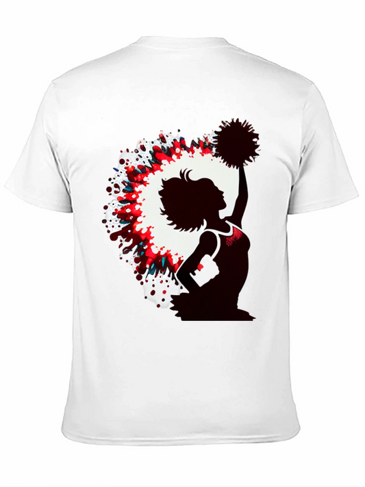 Cheerleader Silhouette Graphic Tee