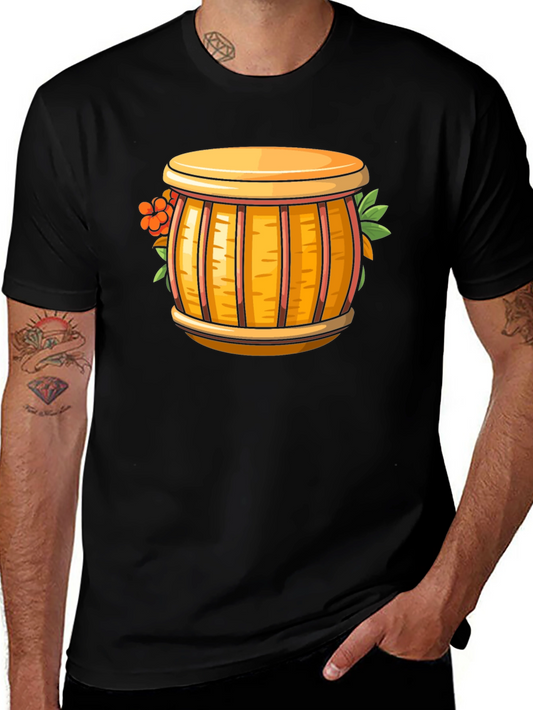Novelty Barrel Graphic T-Shirt
