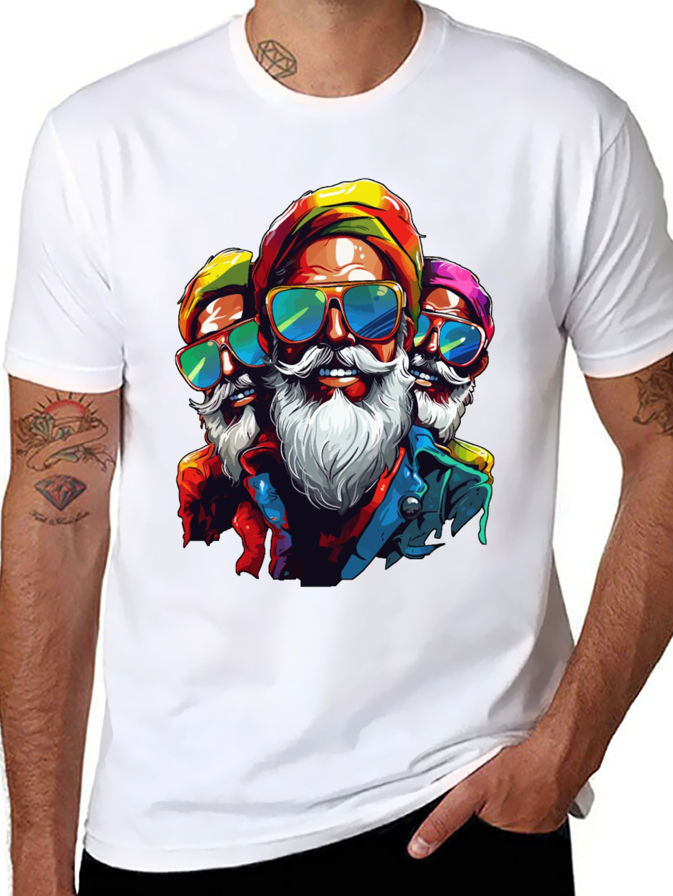 Cool Santa Claus T-Shirt