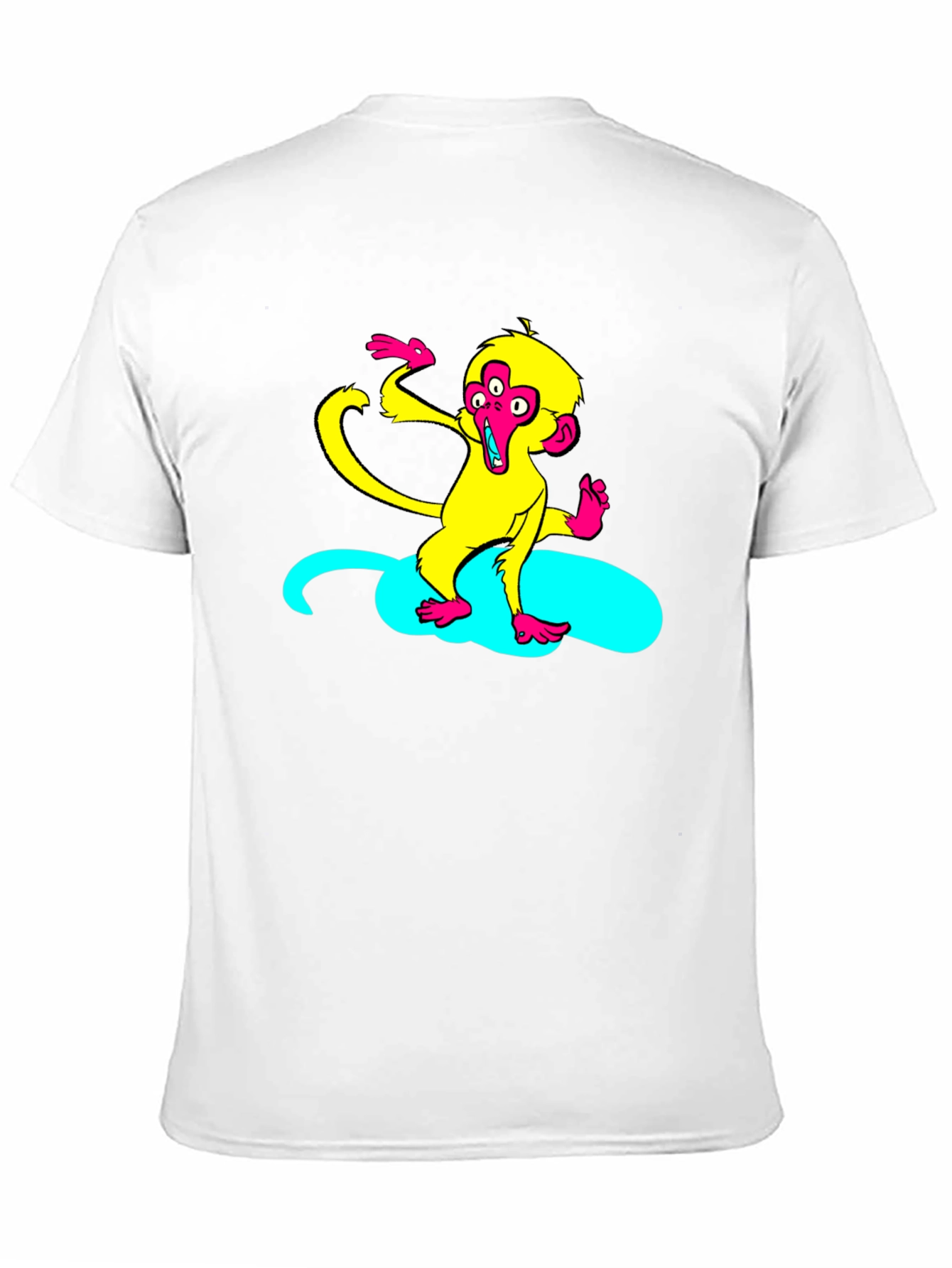 Funky Monkey Graphic T-Shirt - Black