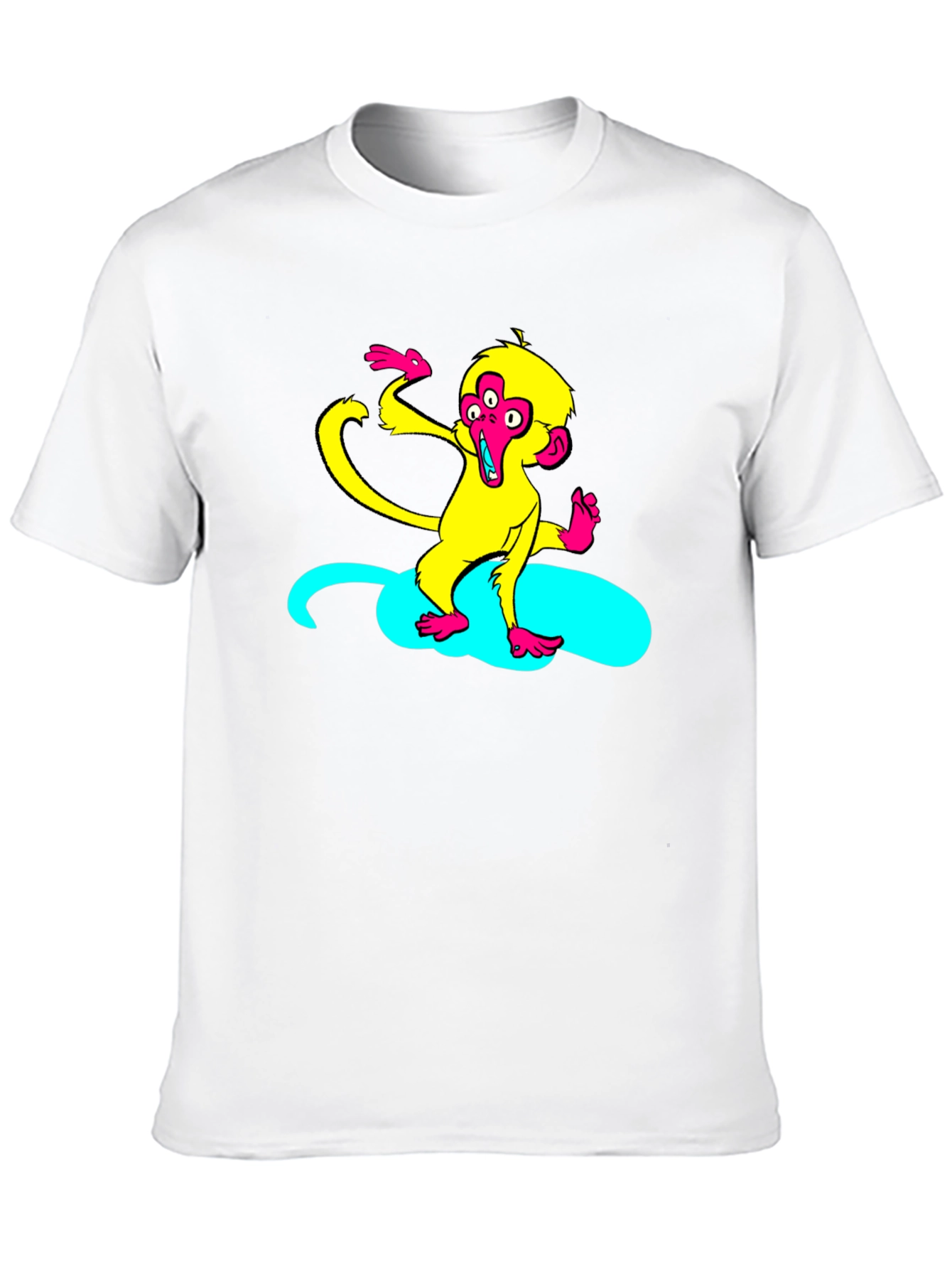 Funky Monkey Graphic T-Shirt - Black
