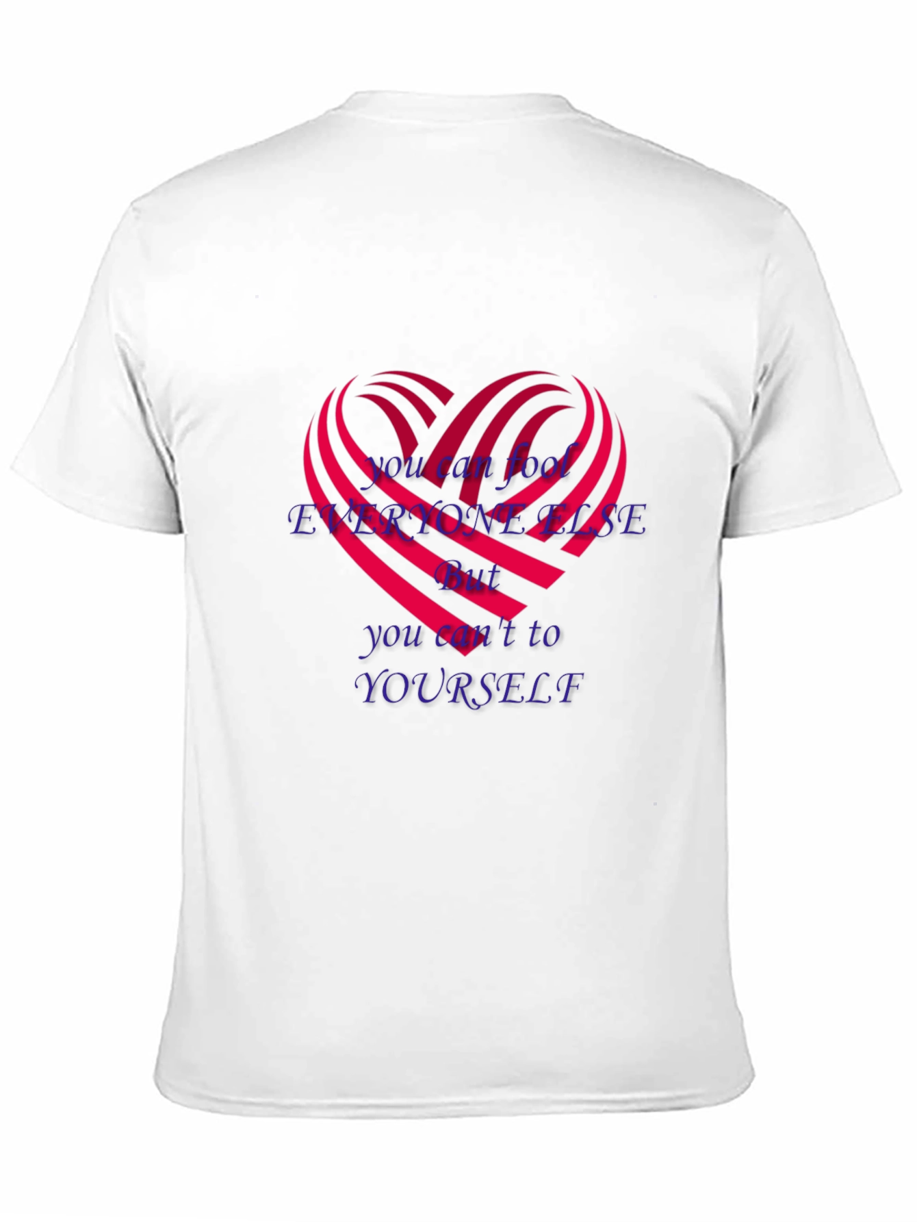 Heart Graphic Tee: Be Kind to Yourself
