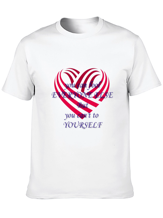 Heart Graphic Tee: Be Kind to Yourself