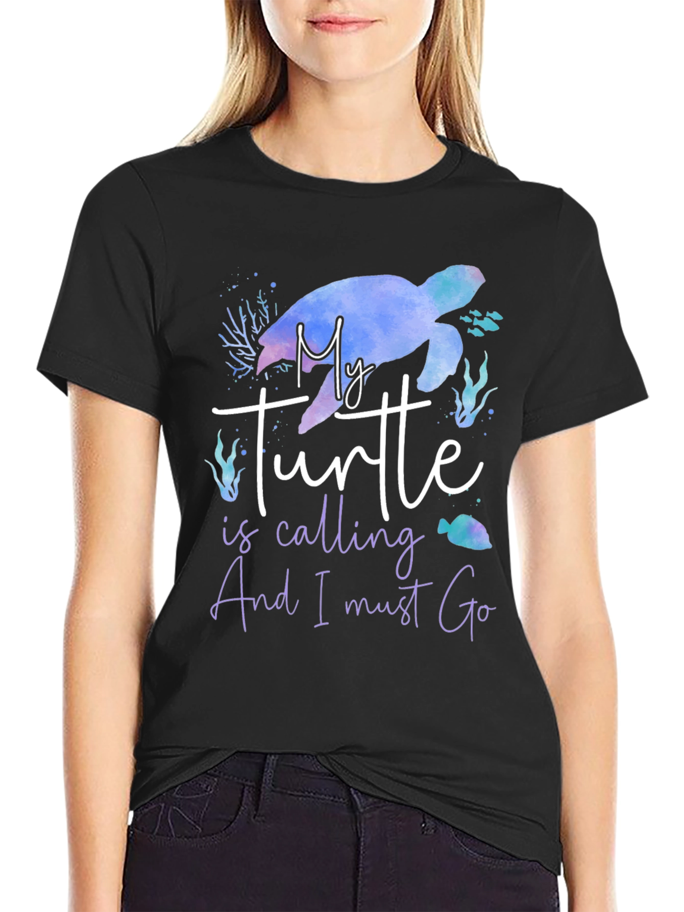 My Turtle Is Calling T-Shirt